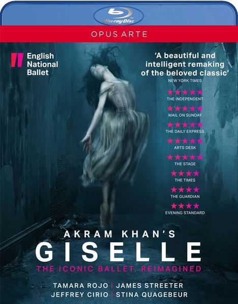 English National Ballet - Akram Khans Giselle, Blu-ray Disc