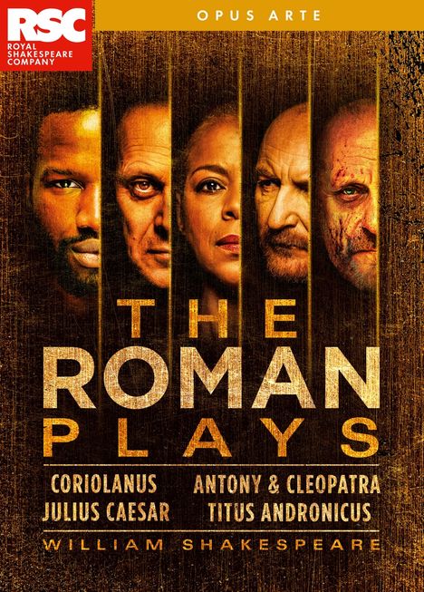 Shakespeare: The Roman Plays (Blu-ray), 4 Blu-ray Discs
