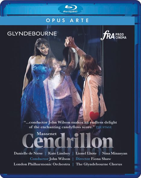 Jules Massenet (1842-1912): Cendrillon, Blu-ray Disc
