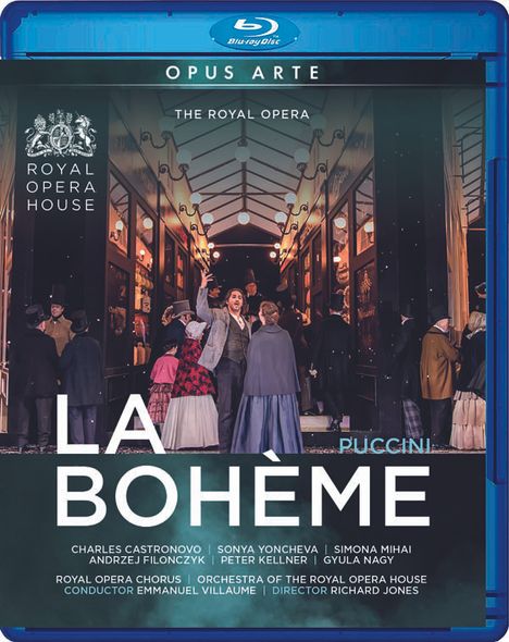 Giacomo Puccini (1858-1924): La Boheme, Blu-ray Disc