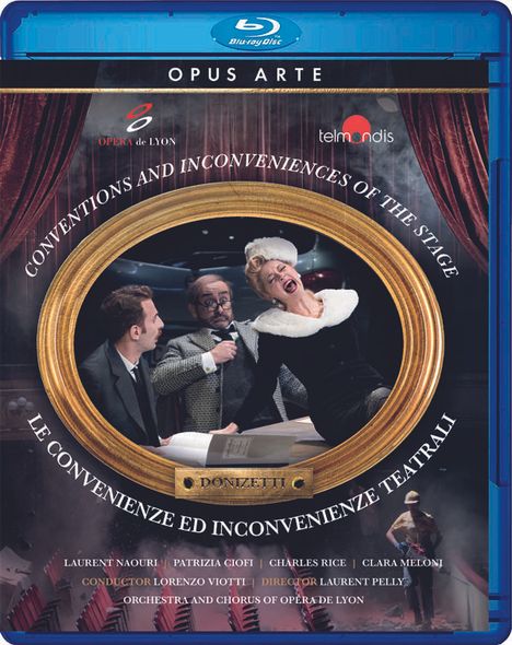 Gaetano Donizetti (1797-1848): Le Convenienze ed Inconvenienze Teatrali, Blu-ray Disc