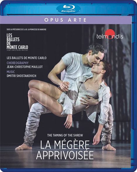 Les Ballets De Monte-Carlo - La Megere Apprivoisee (The Taming of The Shrew), Blu-ray Disc