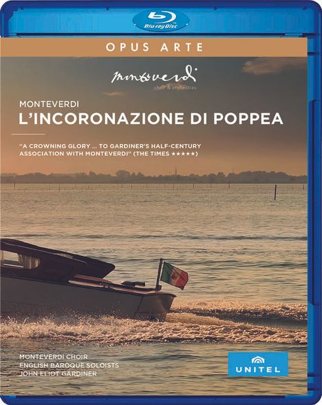 Claudio Monteverdi (1567-1643): L'incoronazione di Poppea, Blu-ray Disc