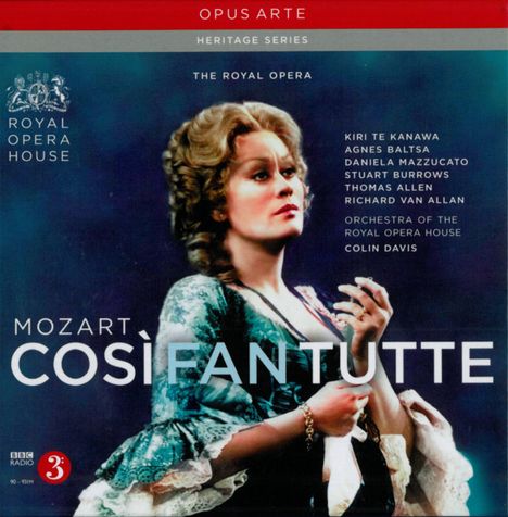 Wolfgang Amadeus Mozart (1756-1791): Cosi fan Tutte, 3 CDs