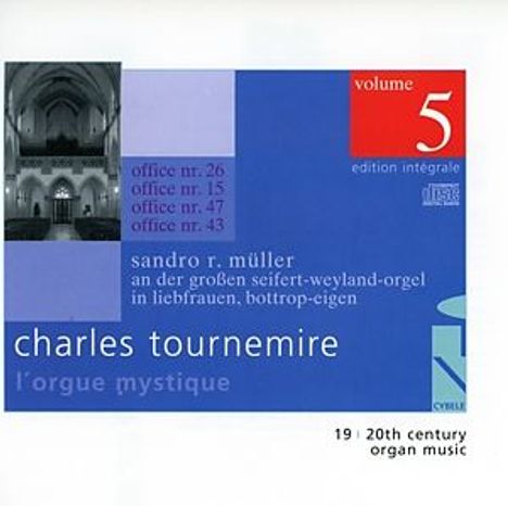 Charles Tournemire (1870-1939): L'Orgue Mystique Vol.5, CD