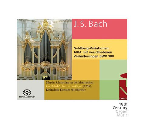 Johann Sebastian Bach (1685-1750): Goldberg-Variationen BWV 988 für Orgel, Super Audio CD