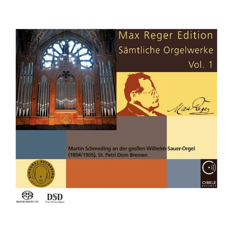 Max Reger (1873-1916): Sämtliche Orgelwerke Vol.1, Super Audio CD