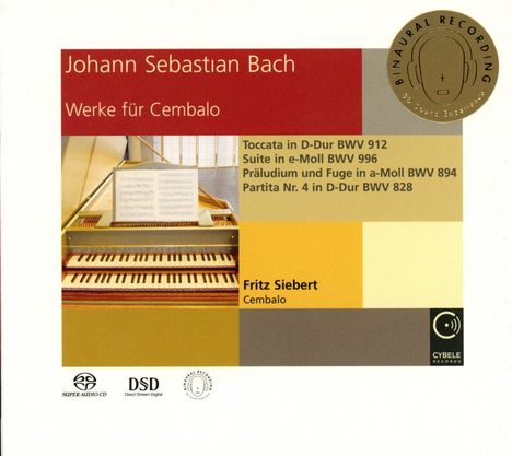 Johann Sebastian Bach (1685-1750): Cembalowerke, Super Audio CD