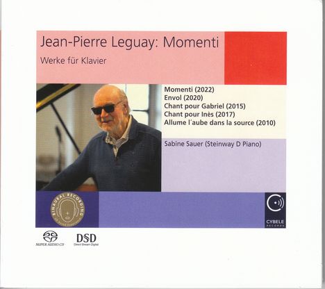 Jean-Pierre Leguay (geb. 1939): Klavierwerke "Momenti", Super Audio CD
