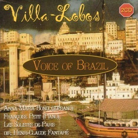 Heitor Villa-Lobos (1887-1959): Lieder, 2 CDs