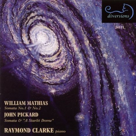 William Mathias (1934-1992): Klaviersonaten Nr.1 &amp; 2, CD