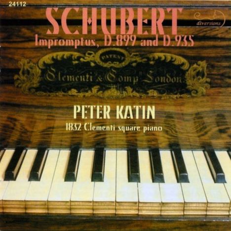 Franz Schubert (1797-1828): Impromptus D.899 &amp; 935, CD