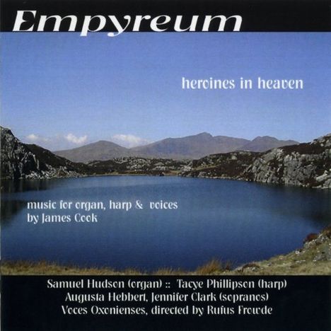 James Cook (geb. 1969): Symphonie für Orgel &amp; Harfe, CD