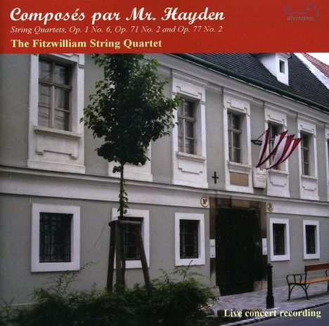 Joseph Haydn (1732-1809): Streichquartette Nr.6,70,82, CD