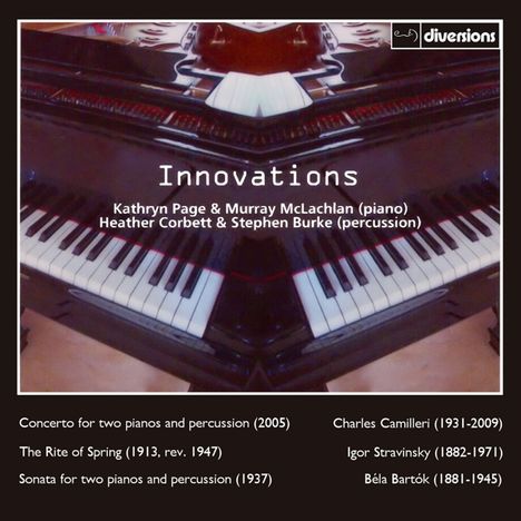 Charles Camilleri (1931-2009): Konzert für 2 Klaviere &amp; Percussion, CD