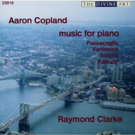 Aaron Copland (1900-1990): Klavierwerke, CD