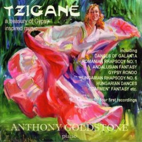 Anthony Goldstone - Tzigane, CD