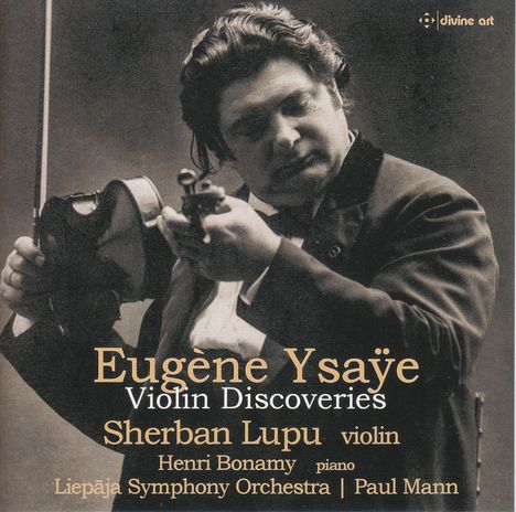 Eugene Ysaye (1858-1931): Violinkonzert g-moll, CD