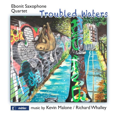 Ebonit Saxophone Quartet - Troubled Waters, CD
