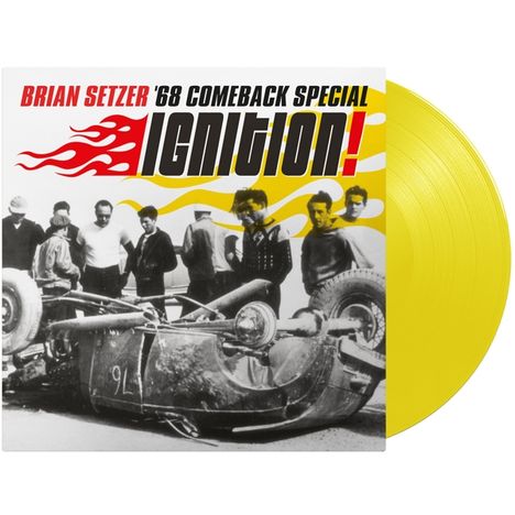 Brian Setzer: Ignition! (180g) (Limited Edition) (Yellow Vinyl), LP