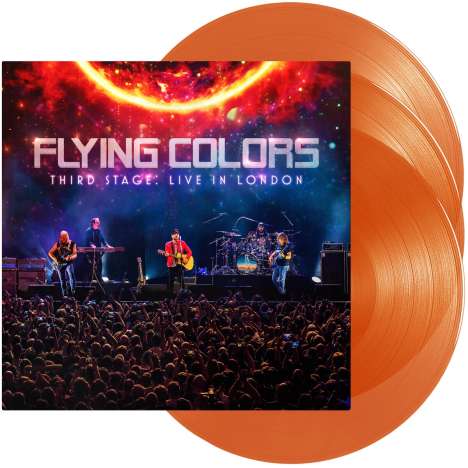 Flying Colors: Third Stage: Live In London (180g) (Limited Edition) (Orange Vinyl), 3 LPs