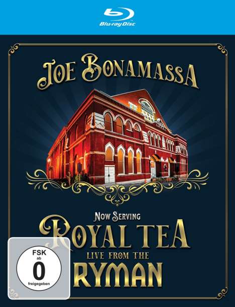 Joe Bonamassa: Now Serving: Royal Tea Live From The Ryman, Blu-ray Disc