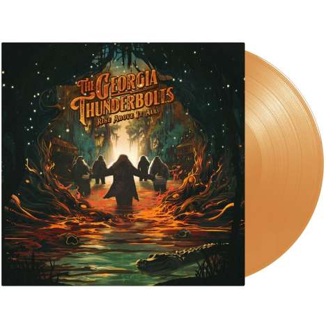 The Georgia Thunderbolts: Rise Above It All (Transparent Orange Vinyl), LP