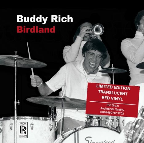 Buddy Rich (1917-1987): Birdland (180g) (Limited Edition) (Transparent Red Vinyl), LP