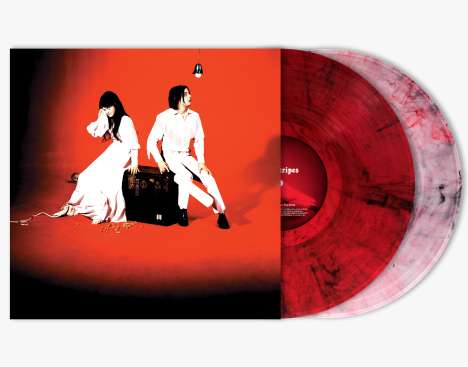 The White Stripes: Elephant (20th Anniversary) (Limited Edition) (LP1: Red Smoke Vinyl / LP 2: Clear W/ Red &amp; Black Smoke Vinyl), 2 LPs