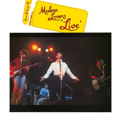 Jonathan Richman &amp; The Modern Lovers: Modern Lovers Live, CD