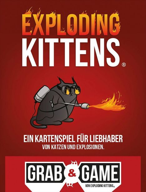 Matthew Inman: Exploding Kittens: Grab &amp; Game, Spiele