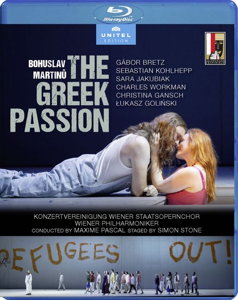 Bohuslav Martinu (1890-1959): Die Griechische Passion, Blu-ray Disc