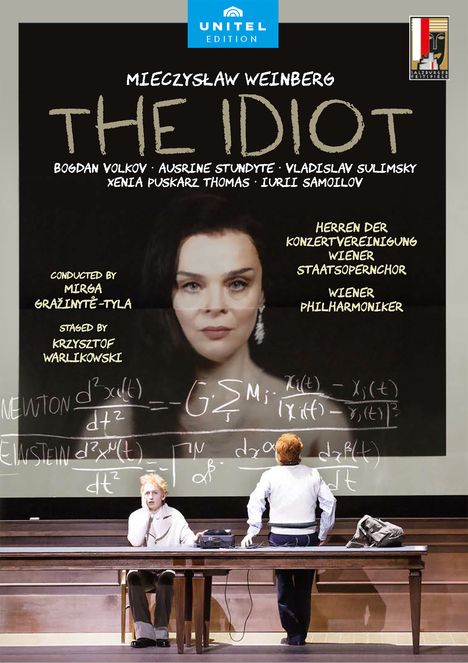 Mieczyslaw Weinberg (1919-1996): Der Idiot (Oper nach Dostojewski), 2 DVDs