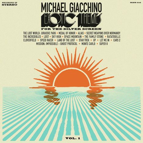 Michael Giacchino (geb. 1967): Exotic Themes For The Silver Screen Volume One - O.S.T. (Tropical Cocktail Vinyl), 2 LPs