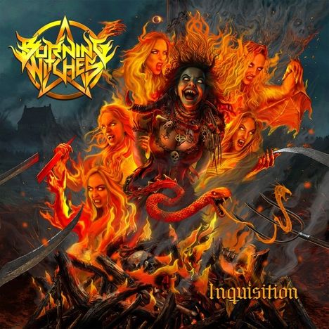Burning Witches: Inquisition (Orange Vinyl), LP