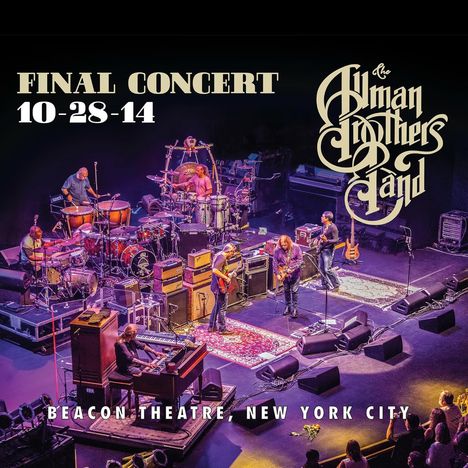 The Allman Brothers Band: Final Concert 10-28-14, Beacon Theatre, New York City, CD