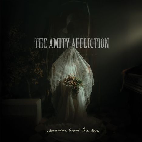 The Amity Affliction: Somewhere Beyond The Blue (Bone &amp; Black Splatter Vinyl), Single 7"