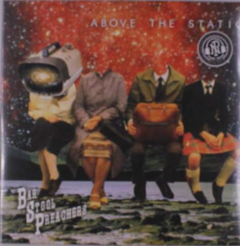The Bar Stool Preachers: Above The Static (Limited Edition) (Half Black/Half Silver W/ White &amp; Black Splatter Vinyl), LP