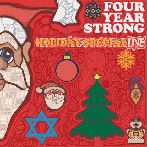 Four Year Strong: Holiday Special Live (Limited Edition) (Clear W/ Red &amp; Green Splatter Vinyl), LP