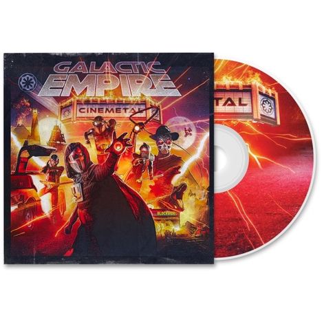 Galactic Empire: Cinemetal, CD