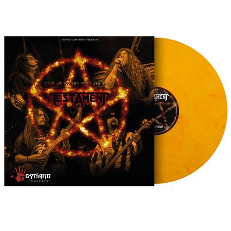 Testament (Metal): Live At Dynamo Open Air 1997 (180g) (Limited Edition) (Orange Vinyl), LP