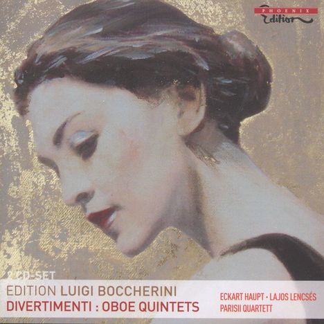 Luigi Boccherini (1743-1805): Divertimenti für Flöte &amp; Streicher, 2 CDs