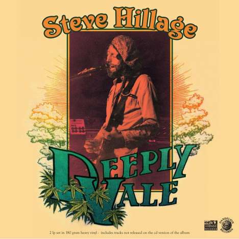 Steve Hillage: Live At Deeply Vale (180g) (2021 Splatter Vinyl), 2 LPs