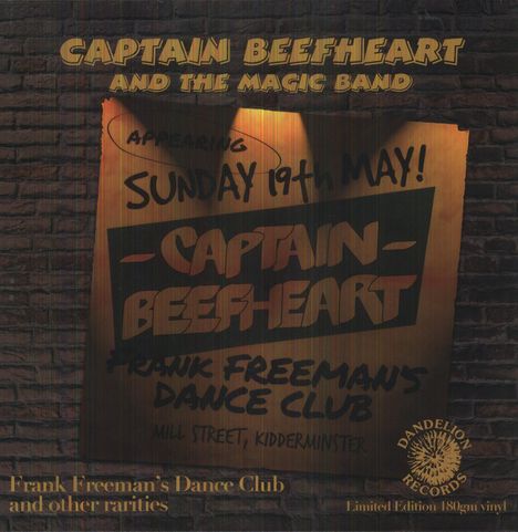 Captain Beefheart: Frank Freeman's Dance Club (180g) (Limited Numbered Edition), LP