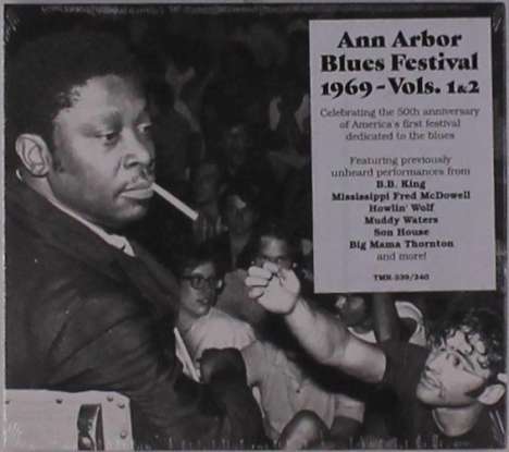 Ann Arbor Blues Festival 1969 Vol. 1 &amp; 2, 2 CDs