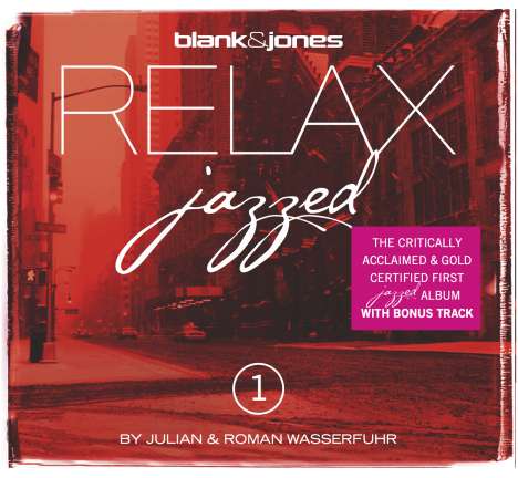 Blank &amp; Jones: Relax Jazzed 1 By Julian &amp; Roman Wasserfuhr, CD
