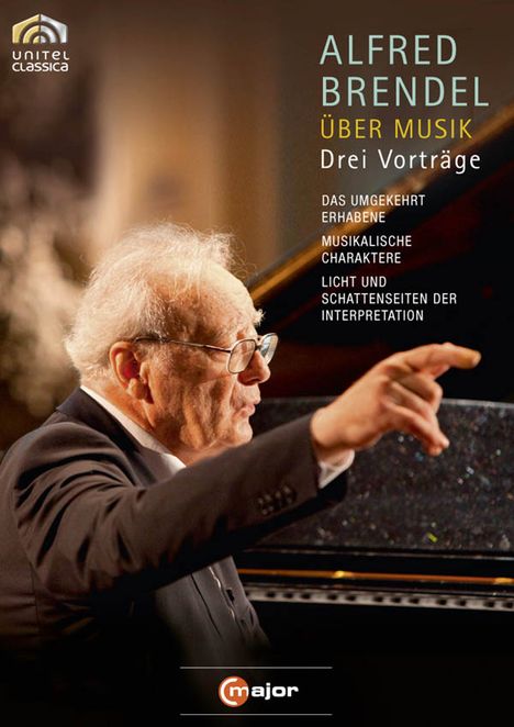 Alfred Brendel - Über Musik (Drei Vorträge), 2 DVDs