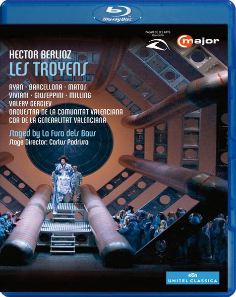 Hector Berlioz (1803-1869): Les Troyens, Blu-ray Disc