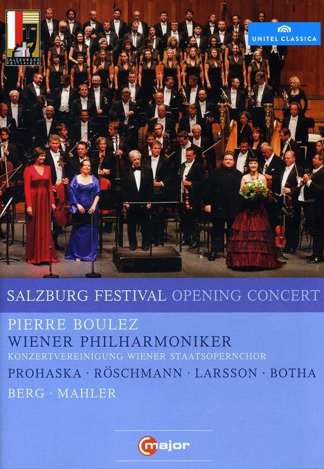 Salzburger Festspiele 2011 - Eröffnungskonzert, DVD
