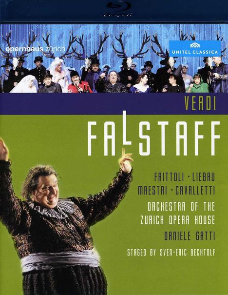 Giuseppe Verdi (1813-1901): Falstaff, Blu-ray Disc